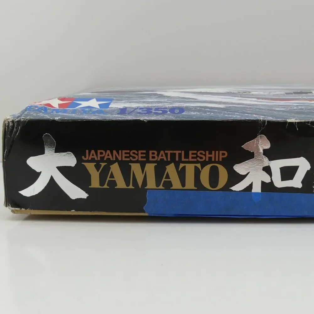 Tamiya 1/350 Japanese Battleship Yamato Model Kit 78030 Open Box New WWII